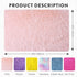 Pink Area Rugs 4x6 for Bedroom Girls, Soft Fluffy Shag Carpet for Living Room, Non-Slip Indoor Floor Rug