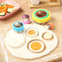 Round Cookie Biscuit Cutter Set, 6 Graduated Circle Pastry Cutters, Stainless Steel Cookie and Dough Cutters for Donut,
