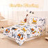 4 Sets Set Set PERFEMET Piece Boys Twin Bedding Car Printed on White Kids Comforter for Boys Reversible Cartoon