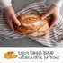 Bread Proofing Baskets Set of 2, 10 inch Oval Shaped Dough Proofing Bowls with Liners for Sourdough Baking