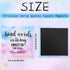Weewooday 12 Pcs Inspirational Christian Magnets with Bible Verses, Motivational Religious Quotes for Fridge Office