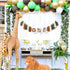 Bohemian Lion High Chair Banner,the Lion's First Birthday, the King of the Jungle, Photography Props in the Studio