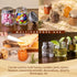 Small Mason Jar Shot Glasses with Lids, 8 Pack Tiny 2 oz Glass Jars, Unique Christmas Gift, Bulk, Cute