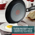 T-fal Initiatives Non Stick Fry Pan 2 Piece Set, 8.5, 10 Inch, Oven Broiler Safe 350F, Cookware, Kitchen Cooking Set, Skillets, Frying Pans, Egg Pan, Omelet Pan, Pots and Pans, Dishwasher Safe, Black by T-Fal