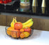 CAXXA Countertop Fruit Bowl, Wire Basket for Fruits, Breads, Vegetables, Snacks, BLACK