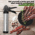 2lb Beef Jerky Gun Kit - Stainless Steel Meat Gun for Homemade Beef Jerky and Sausages, Perfect Beef Jerky Maker