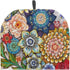 Mandala Large Tea Cozy for Teapot, Insulated Dust Cover, Lightweight Handmade Tea Pot Decor