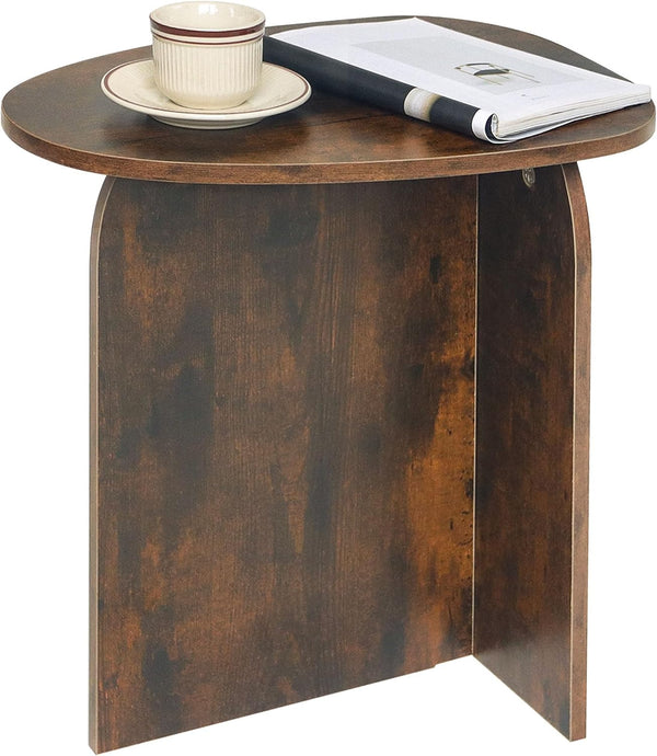 AWASEN Side Table, Small Triangle End Table Living Room, Modern Accent Table