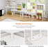 Homode Kitchen Countertop Organizer Corner Shelf, 3 Tier Wood Shelf for Makeup, Bathroom Storage, White