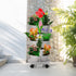 Looca 13Rolling 3 Pack, 120 lbs Plant Caddy with Wheels and Drainage Tray, Plant Stand Flower Pot Mover, Planter