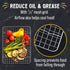 Checkered Chef Cooling Rack for Cooking and Baking, 17" x 12" Stainless Steel