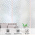 Coavas Non-Adhesive Window Privacy Film, Frosted Glass Sun Blocking Heat Control UV Blocking, 17.5 x 118 inches