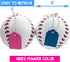 Set Gender Reveal Baseball - (Blue and Pink Balls) Exploding with Powder - Best Idea for Boy or Girl Baby Revealing