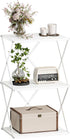 3-Tier End Table Small Side Table Tall Bedside Night Stand with Storage
