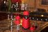 Personal 500-Watt Mini Blender and Smoothie Maker - Includes Grinder Cup, 2 Blender Bottles and Recipe Booklet, Red