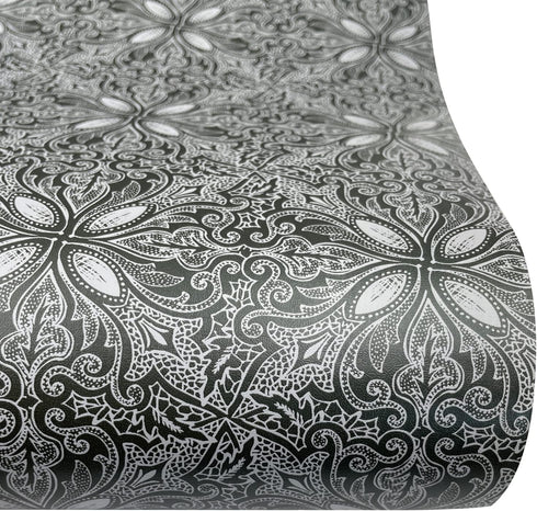 Yifely Vintage Petal Countertop Covering Paper, Self-Adhesive Shelf Liner, 17.7 Inch by 9.8 Feet