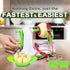 Apple Peeler, 8 Wedges Slicer Corer, Stainless Steel Blades for Apple Slicing and Coring