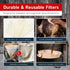 Store -5 The Felt Wool Maple Syrup Filter Cone - Heavy Duty Reusable Filter for Clear Syrup, Easy to Mount & Hang