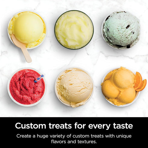 2 Pack, NC500 1 XSKPNTLD2 Ninja Creami Deluxe Pints Compatible with Series Creami Deluxe Ice Cream Makers, Genuine