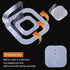 Non-Slip Bathtub Stickers, 72 PCS Clear Adhesive Decals for Safety Bathroom Tubs Showers Treads