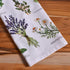 Peking Handicraft 04SER532WC Field Guide Herbs Flour Sack Kitchen Towel, 25-inch Height, Cotton