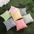 Set of 2 Outdoor Pillow Covers 20x20, Yellow Polka Dot Waterproof Decorative Cases for Summer Outdoor Sofa Bed Cushion