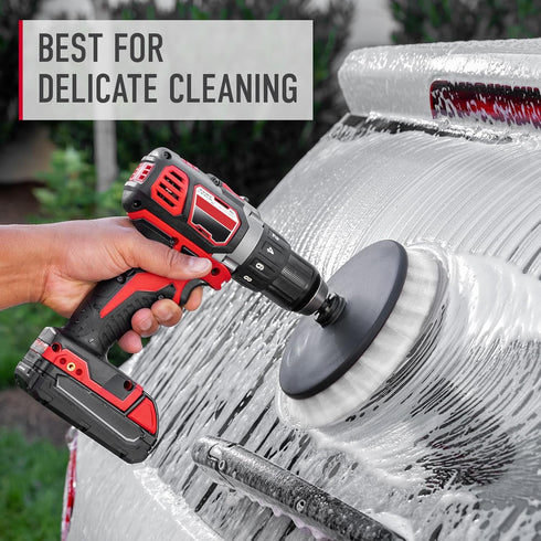 Hoover 6" Soft Bristle Cleaning Brush, Gentle Cleaning Brush for Whole-Home Use, Compatible with ONEPWR Scrubber