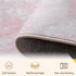 5'x7' RELEANY Washable Area Rugs Non-Slip Modern Abstract Soft for Living Room Entryway Bedroom Nursery, Print Pattern