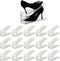 Shoe Slots Organizer15Pack Shoe Stackers for a Pair of Shoes,Adjustable Shoe Rack