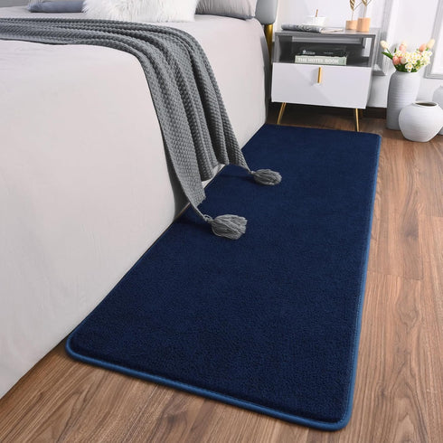 AROGAN Shag Runner Rug for Hallways - 2x6 Feet Washable Memory Foam Indoor Fluffy Throw Rug