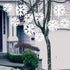 VictoryStore 10 Plastic Hanging Snowflakes Decorations Set of 10, 13656 (Four 10-Inch & Six 8-Inch Snowflakes)