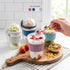 4 Pcs Yogurt Parfait Cups Breakfast On The Go Reusable Plastic Containers With Lids And Spoons Take And Go Yogurt Cup