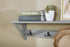 36" Alaterre Furniture Coventry W Coat Hook with Shelf, Gray