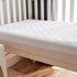 Elif Home Goods 2 Pack (2 Pack) Crib Size Waterproof Mattress Protector, Quilted Cooling Fitted Bed Mattress Cover Pad