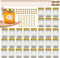 BIGIVACA 6 oz Mini Honey Jars - 30 Pack Hexagon Glass Jars