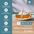 Posh Setting - Plastic Mini Gold Forks, Disposable Tiny Gold Forks, 4 inch Gold Plastic Forks, Appetizer Forks, 80 Pack