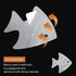 24 PCS Non-Slip Bathtub Stickers, Safety Shower Treads Adhesive Appliques with Premium Scraper