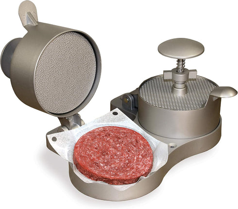 Weston Burger Press, Makes 4 1/2" Diameter Patties for Hamburger, Crab Cakes, Sausage, Non-Stick Heavy-Duty