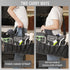4 SCAVATA Wearable Cleaning Caddy Bag, Cleaning Caddy Supplies Organizer with Handle & Shoulder Straps