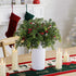 Kunjocy 40PCS Christmas Artificial Pine Branches Frosted Berry Stems Fake Evergreen Norfolk Cypress Sprigs Holly