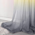 Lemon Yellow and Grey Sunflower Kitchen Curtains - Stylish Window Panels for Home Decor