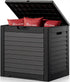 35 Package YITAHOME Gallon Outdoor Storage Box, Waterproof Resin Deck Box and Delivery with Lockable Lid for Patio