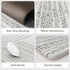 Ailsan 2 Anti Fatigue Mats for Kitchen Floor,Coshioned Kitchen Mats for Floor Piece,Boho Kitchen Mat Rug