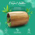 Bamboo Kitchen Counter Utensil Crock Holder - Oval Acacia 6" x 4 1/2"