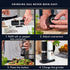 Electric Salt and Pepper Grinder Set, Rechargeable Automatic Shakers with LED Light, Set of 2 Electric Pepper and Salt