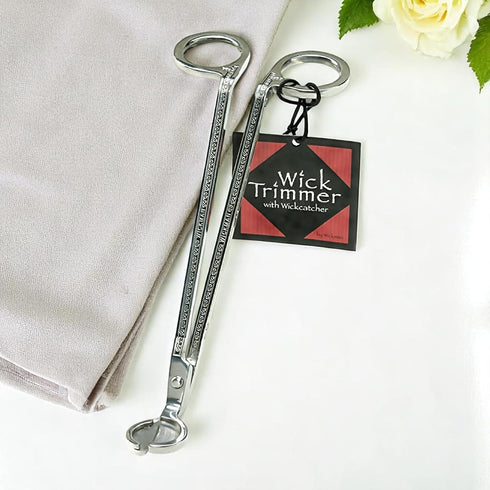 Wickman Stainless Steel Polished Wick Trimmer, Silver