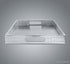 17.5"x12" Home Redefined Silver Glossy Crocodile Faux Leather Serving Tray Beautiful Modern Elegant Decorative Tray