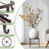 5 Pack Plant Stand Indoor Brown Metal Plant Stands Outdoor Heavy Duty Flower Pot Stands for Multiple Plants Rustproof