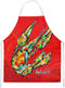 Caroline's Treasures MW1248APRON Hot Head #2 Crawfish Apron for Cooking, Kitchen, Baking, Crafts, Gardening, Large,