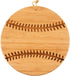 Totally Bamboo Baseball Shaped Bamboo Wood Cutting Board and Charcuterie Board, Great Gift for Baseball Fans